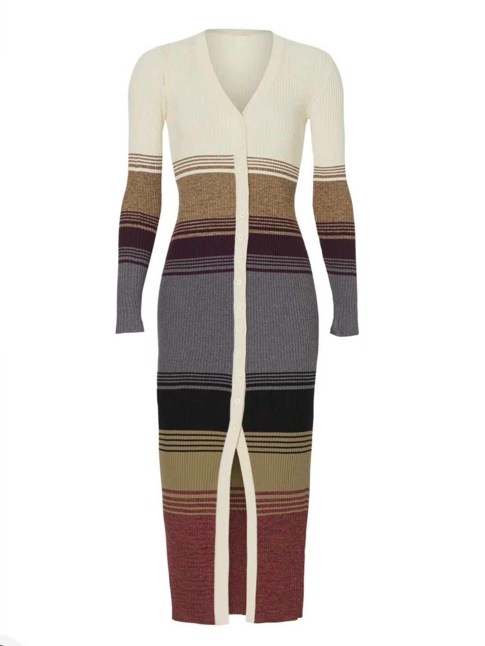 Staud Sahara Stripe Shoko Sweater Dress